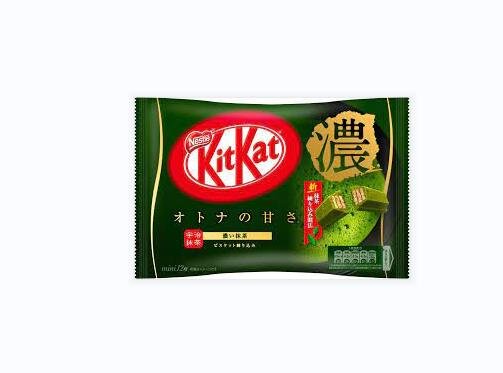 雀巢KIT KAT - KITKAT特濃抹茶朱古力威化餅 11枚【獨立包裝】(4902201179973)