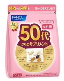 FANCL - 50代女性綜合營養維他命補充丸 (30小包) (4908049488352) (平行進口）