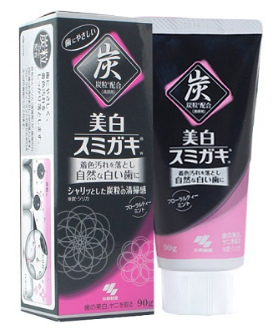 Kobayashi - 小林製藥 炭美白潔淨牙膏 90g 4987072036433 平行進口