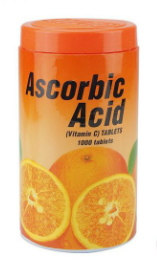 PATAR - 泰國Ascorbic Acid維他命C咀嚼片 1000粒【橙味】(8855011000004)