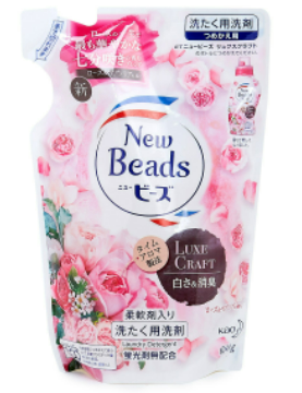 KAO花王 - New Beads玫瑰香洗衣液680g【補充裝】(4901301376633)