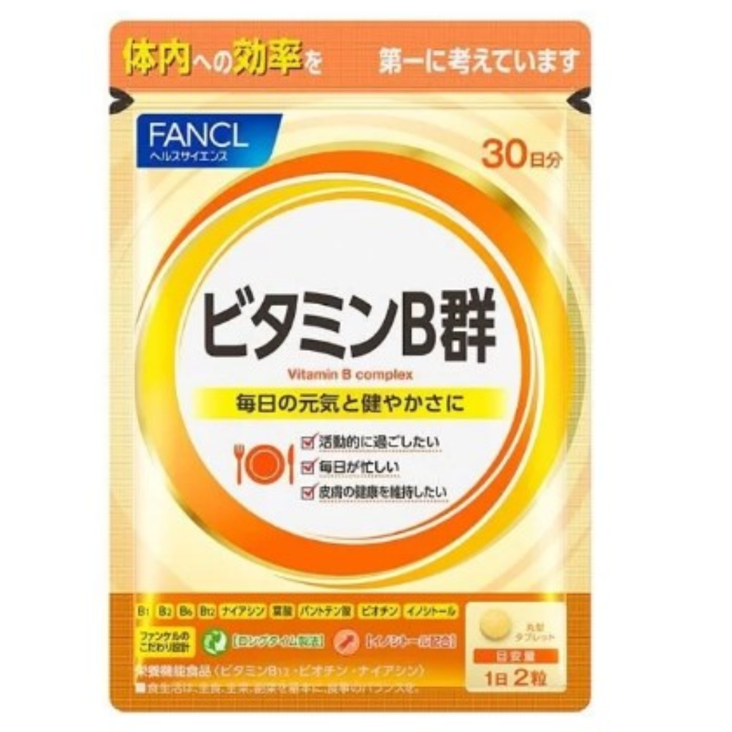 FANCL - 天然維他命B 30日【平行進口】(4908049491901)