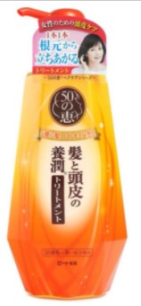 50惠 - 頭髮頭皮養潤護髮素400ml - 黃橙【平行進口】(4987241145713)