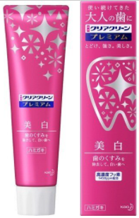 KAO 花王 - ClearClean Premium 美白牙膏100g - 粉紅【平行進口】(4901301335678)