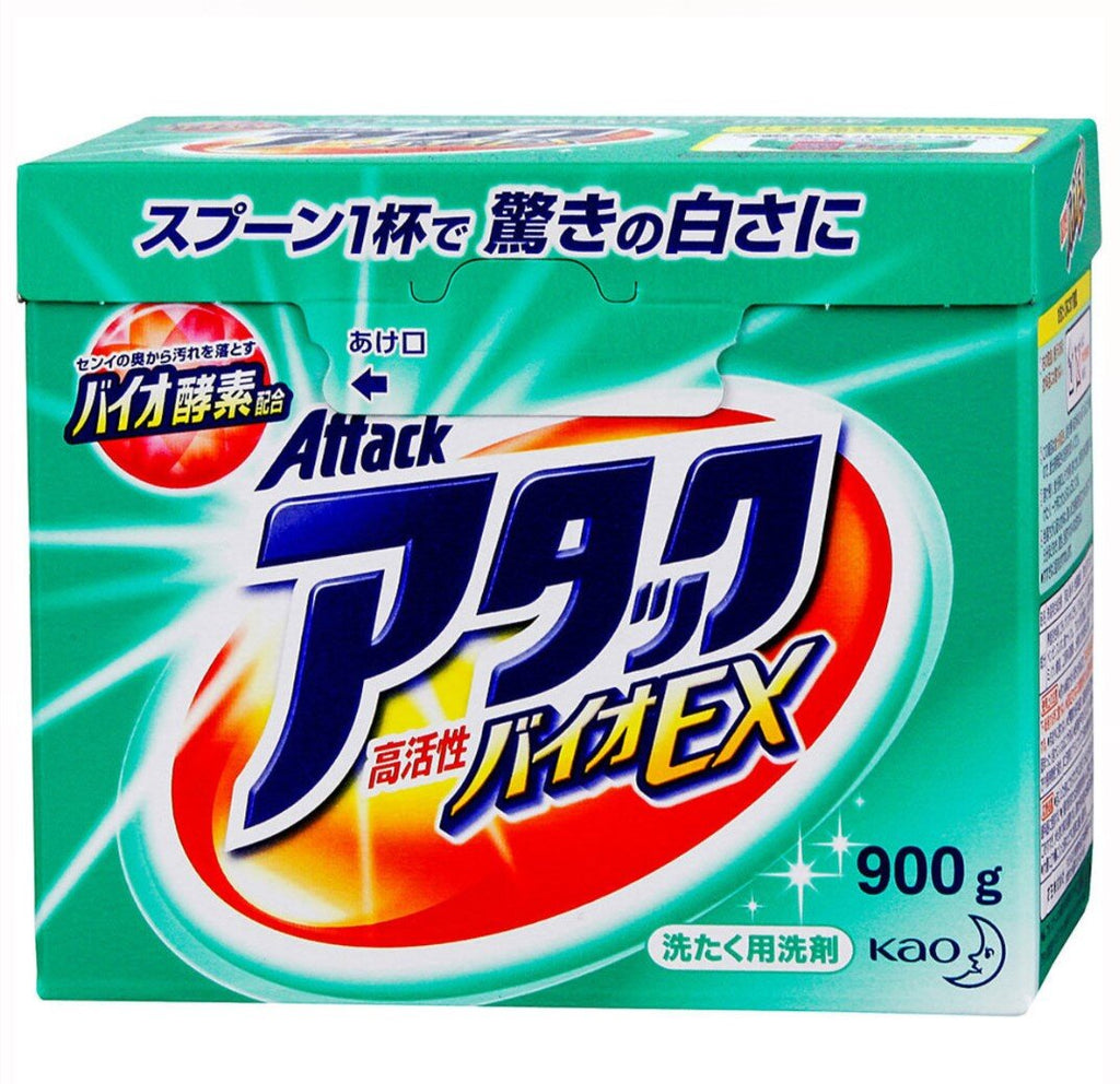 KAO 花王 - Attack Neo 高活性生物濃縮酵素洗衣粉 900g (綠)(4901301365545)