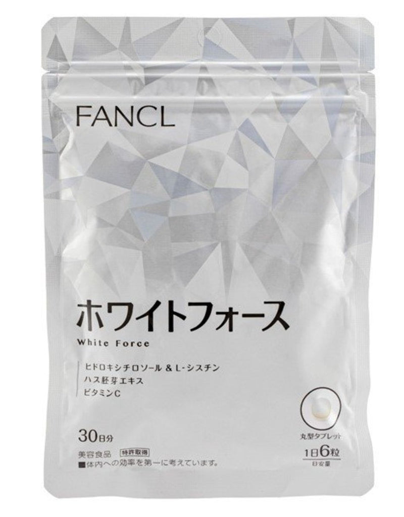 FANCL - 新版 無添加亮白營養素美白丸 180粒 (30日份)【平行進口】(4908049463526)