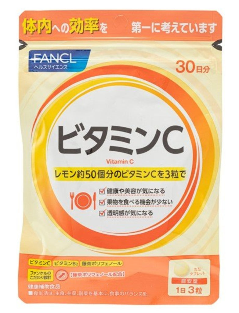 FANCL - 天然維他命C 30日 90粒【平行進口】(4908049491895)