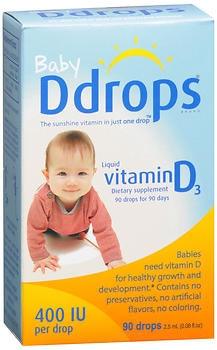 Ddrops-嬰兒維他命D3滴劑 2.5毫升  85122800006