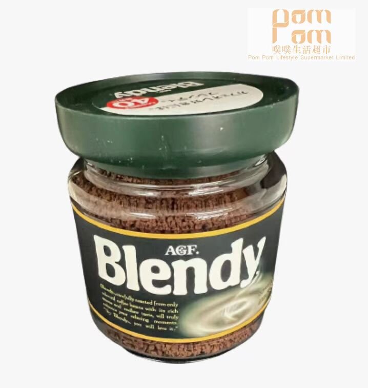 Blendy可冷沖即溶黑咖啡醇香(綠罐)80g【平行進口】(4901111874220)