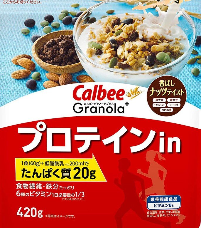 CALBEE - 卡樂B - 高蛋白燕麥穀物早餐 420g 4901330743550 [平行進口]
