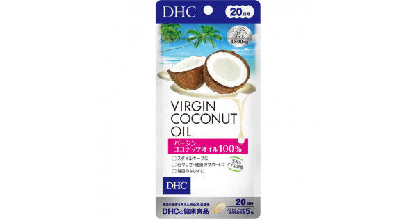 DHC - 椰子油精華膠囊 - 美容瘦身排毒 100粒 (20日份) (4511413405314) [平行進口]
