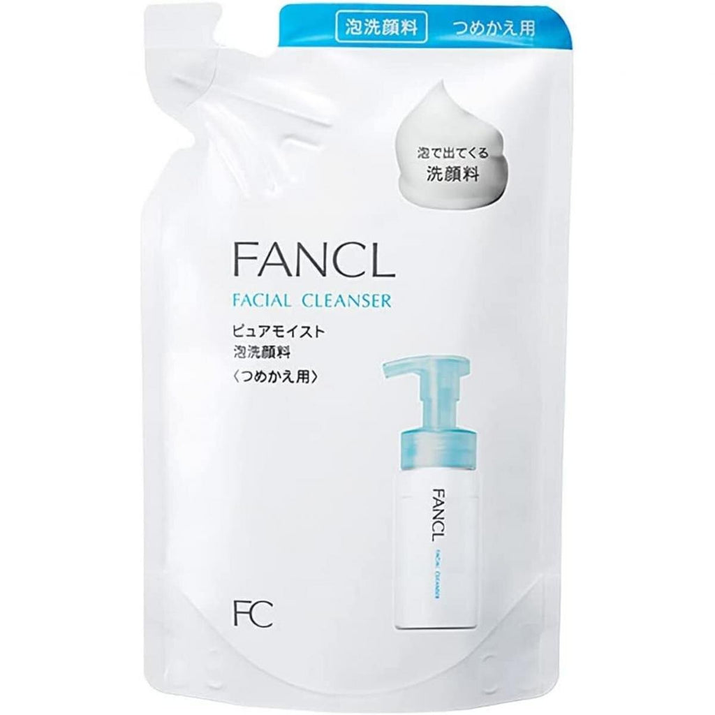 FANCL 無添加 純淨保濕泡沫潔面乳 補充裝 130ml 平行進口4908049579722