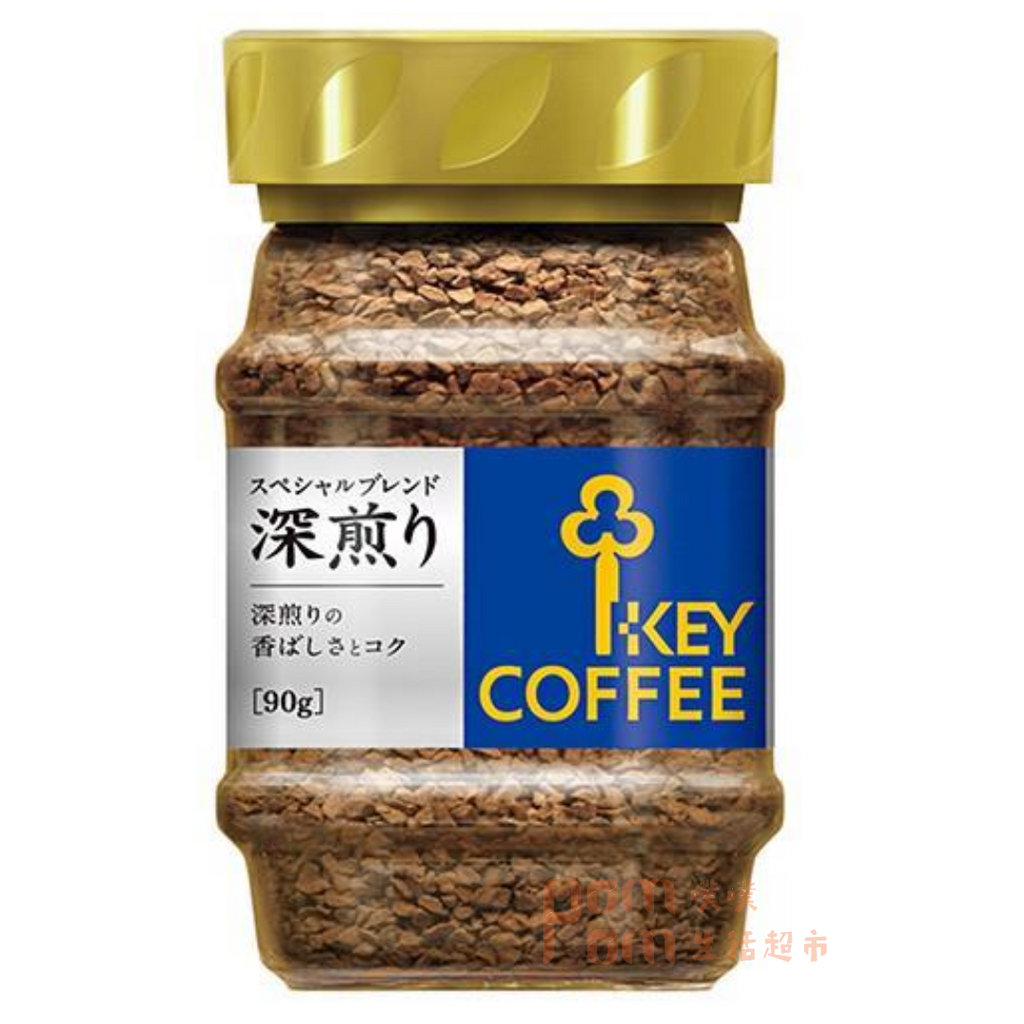 KEY COFFEE 特選深煎咖啡 90g【平行進口】(4901372401968)銀樽
