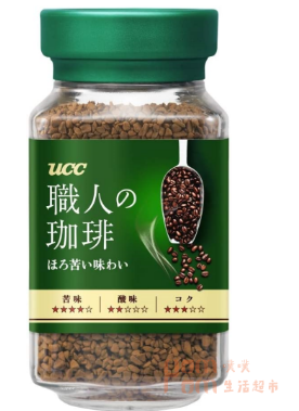 UCC職人咖啡濃郁苦樂 90g【平行進口】(4901201103988)綠樽