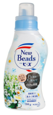 KAO 花王 - New Beads草本香洗衣液780g【平行進口】(4901301376589)藍色樽裝