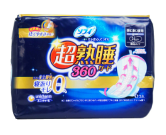 UNICHARM 尤妮佳 - SOFY 超熟睡衛生巾(夜用) 36cm x6枚【平行進口】(4903111382125)