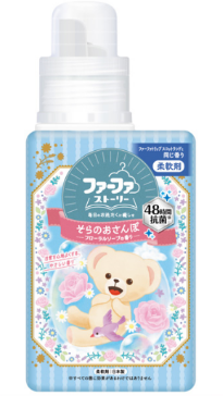 Nissan FaFa - NS FaFa 熊寶貝衣物柔順劑-花皂香味 500ml【4902135321592】(藍樽)