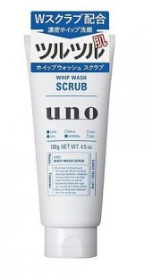Shiseido 資生堂 - 資生堂UNO男士洗面(藍色磨沙)130g(4901872449682)